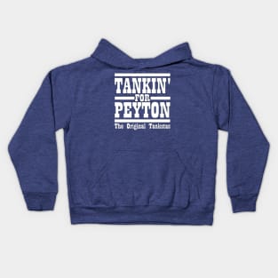 Vintage Colts Tanking for Peyton Manning Kids Hoodie